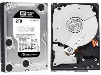 WD Hard Drives  caviar black and RE4